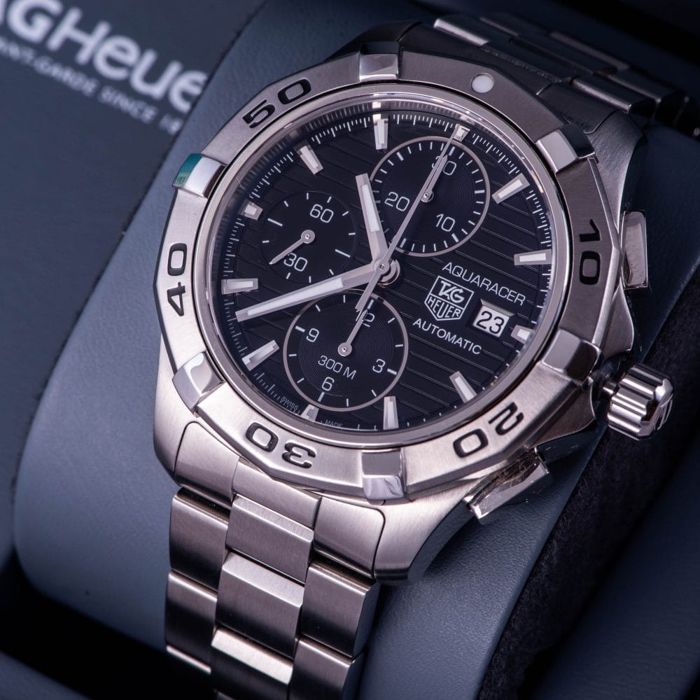 Tag Heuer AquaRacer Chronograph Black