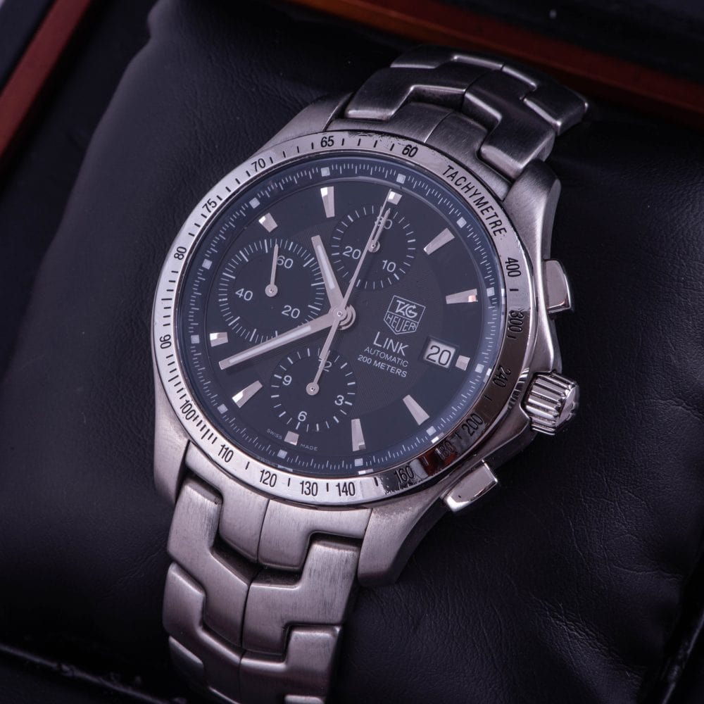 Tag Heuer Link Chronograph Blue