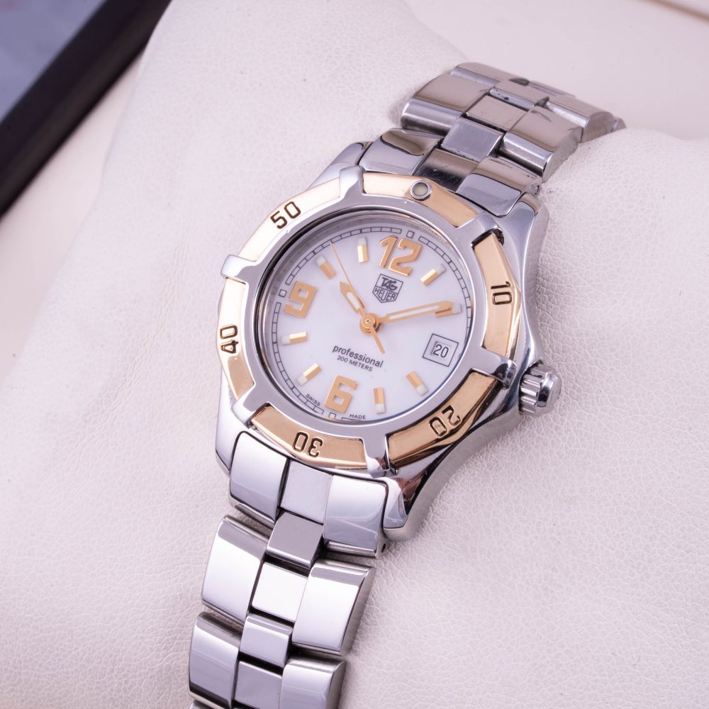 Tag Heuer Professional Gold Bezel