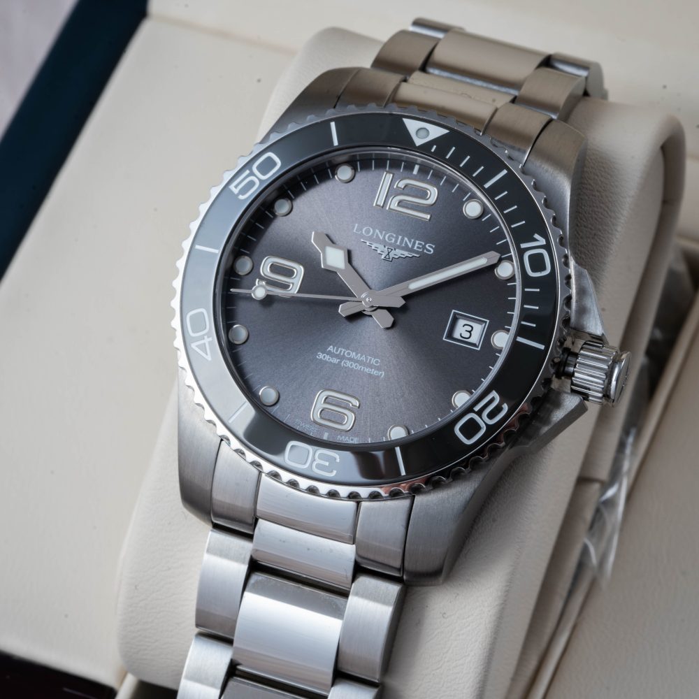 Longines Hydro Conquest Gray Ceramic