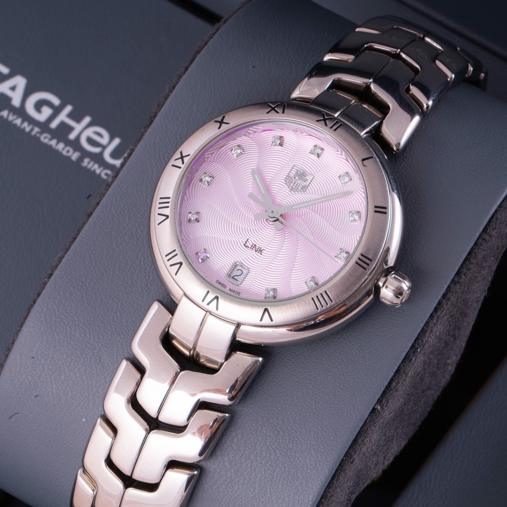 Tag Heuer Link Pink Diamonds