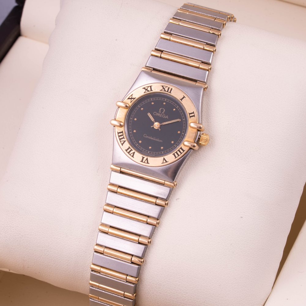 Omega Constellation Black Gold