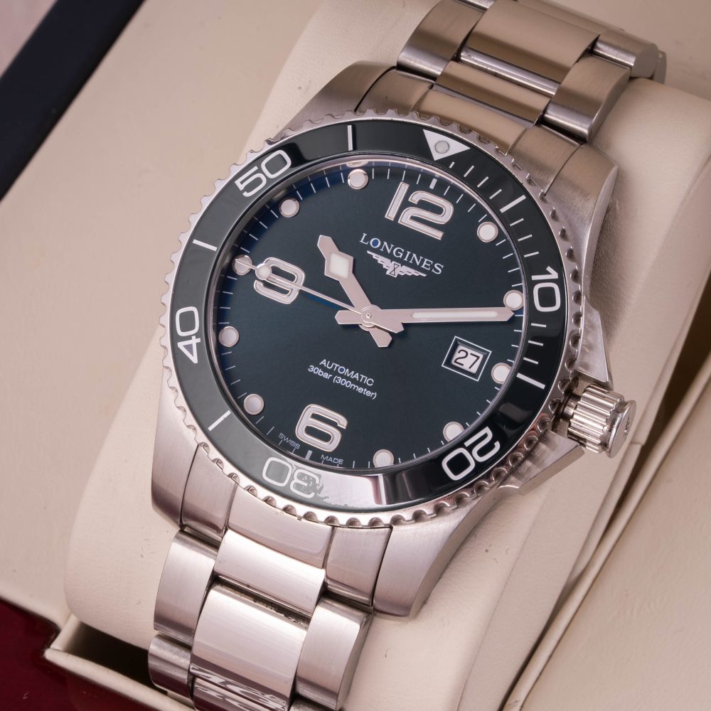 Longines Hydro Conquest Ceramic Black