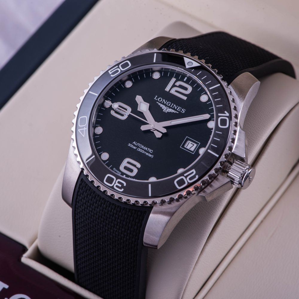 Longines Hydro Conquest Ceramic Black