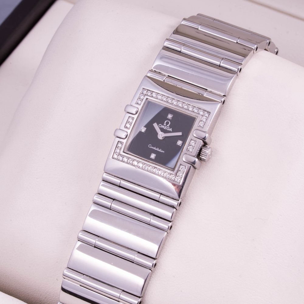 Omega Constellation Quadra Diamond