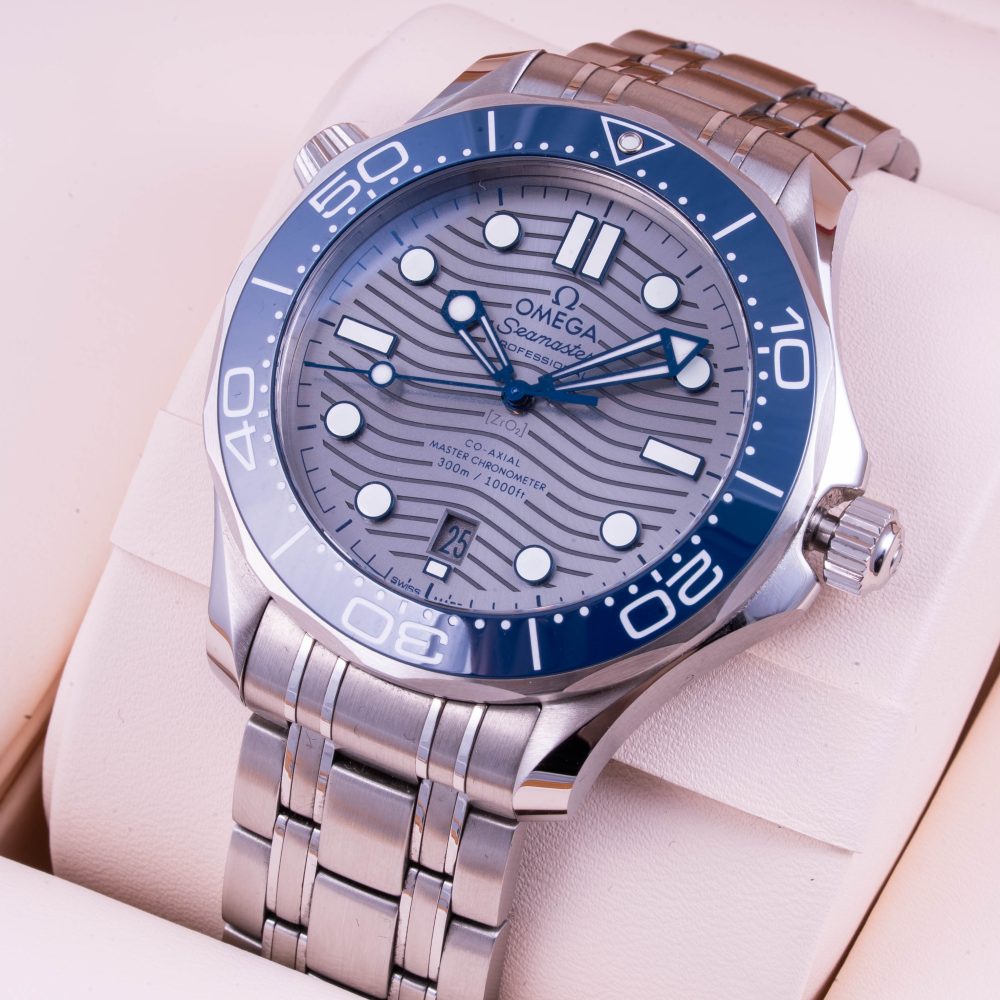 Omega Seamaster Ceramic Gray-Blue