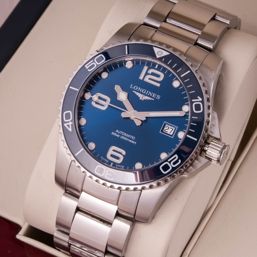 Longines Hydro Conquest Ceramic Blue