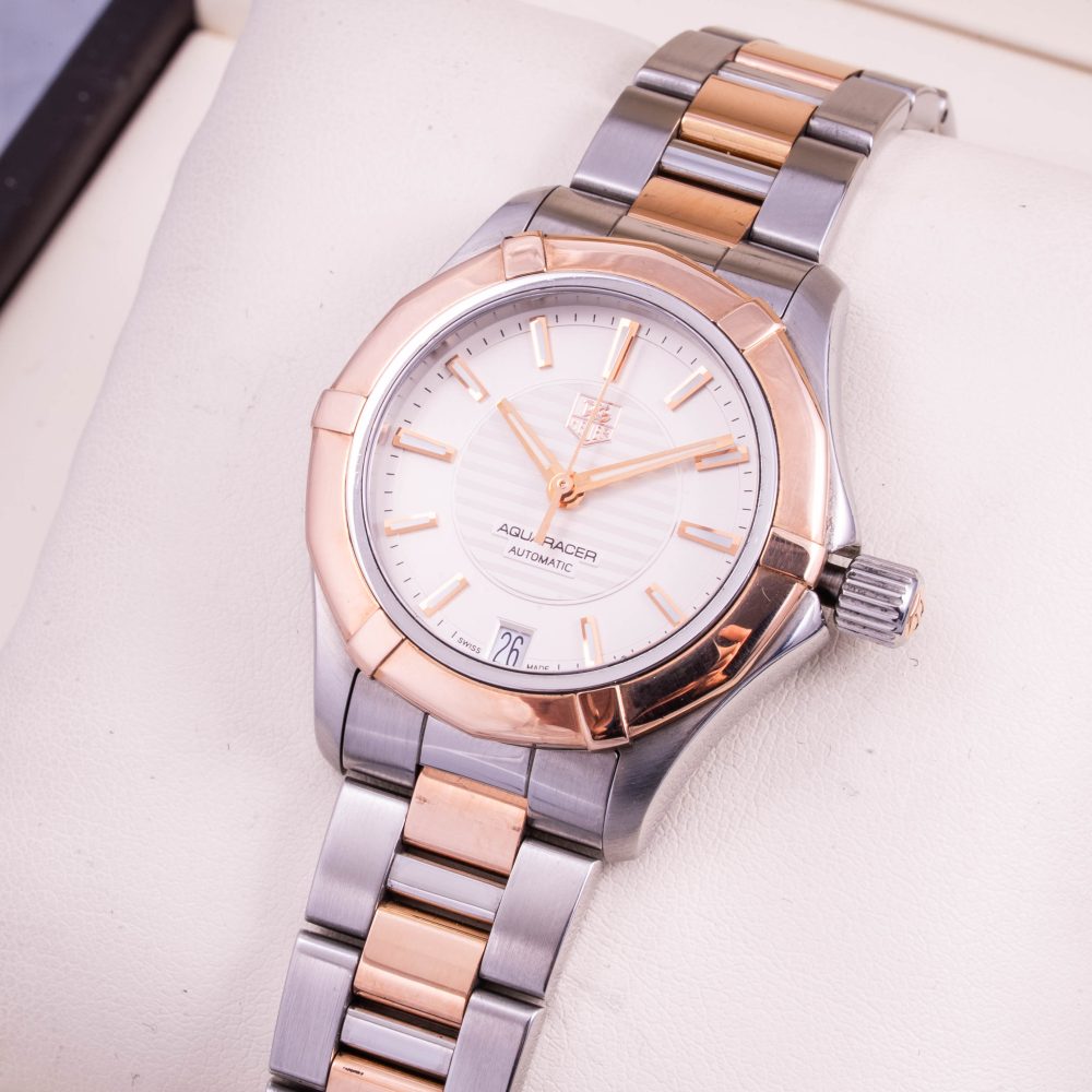 Tag Heuer AquaRacer 18K Gold Automatic Lady