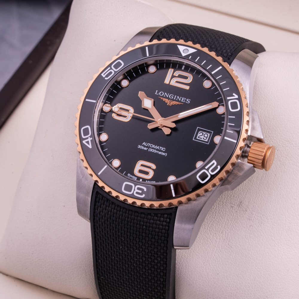 Longines HydroConquest Gold & Ceramic